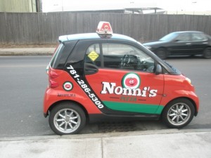 Pizza Delivery Vehicle