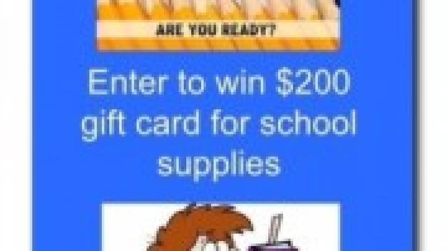 Back to School Supply Give Away